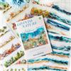 Arpaper Adesivi per Scrapbooking,Tema Marino Stickers per Scrapbooking Kit Accessori Applicabile per Journal,Album,Calendario,Diario(Seaside Fun)
