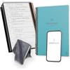 Rocketbook Fusion Planner Agenda Appunti Digitale Riutilizzabile, Formato Executive 15 cm x 22,4 cm, Verde Acqua - Calendario Mensile e Settimanale, To-Do List Giornaliera, Pagine a Righe e Puntinate