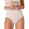 LOVABLE Guaina Contenitiva e Modellante, Mutanda a Vita Alta con Controllo Pancia e Fianchi, Shapewear, Art. 0263 The Celebrity Secret Donna, Skin, XXL