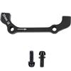 CATAZER MTB Bike Disc Brake Mount Adattatore Pinza Anteriore Ultralight Staffa è PM AB a PM Un Adattatore Freno per 160 180 203mm (F180 R160 B ad A)