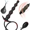 BDSMAGE Palline anali con Detergente anale, Plug anale gonfiabile in Silicone Kit, Plug Anale Sex toys Plug, Plug Anali Sexytoysys Donne Uomo, Plug Anale-dilatatore