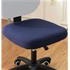 ZZDZW Coprisedia Senza Schienale Jacquard, Coprisedie Coprisedili da Pranzo Antimacchia,per Sala da Pranzo, Decorazione Moderna ed Elastica, per Ufficio, Banchetti, Feste di Nozze