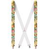 Cencibel Smart Casual Bretelle Fumetto Vintage, multicolore, Estandar