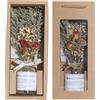 Ayicheyl Fiori Secchi Decorativi con Vaso, Fiori Secchi Naturali Pampas, Set Di Scatole Regalo, Per La Mamma, L'insegnante, Decorazioni Casa Soggiorno