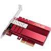 ASUS XG-C100F PCI Express 10-Gigabit SPF + PCIe Network Adapter, Tecnologia QoS integrata