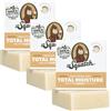 Dr. Squatch Men's Natural Bar Soap Made from Natural Oils - 3 Pack - Cold Process Soap with No Harsh Chemicals - Moisturizing Unscented with Shea Butter - 5oz, 3 Pack