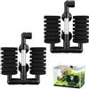 Ovtai Set di 2 Pezzi Filtro ad Aria Acquario, Filtro Spugna per Acquario, Filtro Aria Acquario, Filtro bio, Filtro ad Aria per Filtrazione Biologica e Meccanica