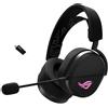 ASUS ROG Pelta, Cuffie da Gaming Senza Fili, Connessione 2.4GHz e Bluetooth, Aud