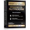Therascience DERMASSENTIEL NUTRIDERM | Nutre & Idrata | Argan, Onagra, Borragine, Olivello | Ricco di Omega 3,6,7,9 | Coenzima Q10 + Vitamina E | 30 capsule | Laboratoire THERASCIENCE