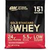 Optimum Nutrition Gold Standard 100% Whey Proteine in polvere per lo Sviluppo e il Recupero Muscolare con Glutammina e Aminoacidi BCAA Naturali, Gusto Delizioso alla Fragola, 151 Dosi, 4,53 kg