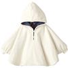 iSpchen ZUMUii Butterme Cute Baby Inverno Caldo Doppio Lato di Usura con Cappuccio del Capo Poncio del Cappotto per i Bambini della Neonata del Bambino dei Ragazzi per 0-12 Mesi Bambino