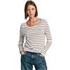 Pepe Jeans Finna T-Shirt, Bianco (Mousse White), XS Donna