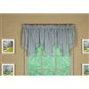 Today's Curtain Emelia Original Voile Ascot 63,5 cm, grigio, 101,6 x 63,5 cm (lunghezza x larghezza)
