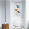 Wallity Hanah Home Accessorio decorativo in metallo dipinto a mano, 32 x 5 x 90 cm, 100% metallo (0,8 mm), varianti di colore uniche per un arredamento elegante