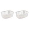 keeeper Cestino impilabile a rotazione, Formato M, 40 x 25 x 15 cm, Fritz, Nature/Trasparente (Confezione da 2)