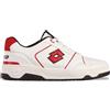 Lotto Boxscore, Scarpe da Ginnastica Unisex-Adulto, Bianco Rosso, 39 EU