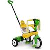 smarTrike Breeze S Dino 6053200 3 in 1 - Triciclo multifunzione SmarTrike Breeze, triciclo regolabile per bambini da 15 mesi a 36 mesi, Dino