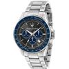 MASERATI Orologio Maserati Uomo SFIDA GMT Limited Edition Acciaio Blu R8873640018