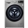 LG Lavatrice oblò LG F14V72ISTA Inox