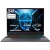 WEELIAO Thunderobot Hunter Blade R16 (2024) Gaming Laptop, 16 QHD+ 240hz 2.5K Display, i9-14900HX, RTX 4060, 16GB DDR5 RAM, 1TB SSD, RGB Retroilluminato, Wi-Fi 6, Windows 11 Home, Grigio
