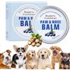 Generic Balsamo per zampe di cane, 15 g, crema nutriente per zampe di cane, balsamo per il naso | Zampe screpolate Balsamo facilmente assorbito formula non grassa per cani di taglia piccola, media e grande