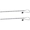 Vrabocry Striscia LED gialla per computer, attacco Molex, 2 pezzi, 50 cm, per set di illuminazione per PC
