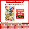 Nintendo Super Mario Party Jamboree Nintendo Switch Gioco 100% Nuovo Gioco di Carte Fisiche Party Genere - Random Cover