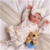 BABESIDE Bambole Reborn Femmina - 17 pollici Bambole Neonate che Sembrano vere Occhi Aperti, Accessori Inclusi per Bambini dai 3 Anni in Su