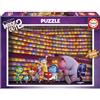 Educa - Puzzle 1000 pezzi Dentro e Fuori 2 Extreme | Puzzle animazione | Misura 68x48 cm | Include colla Fix | Per adulti 14+ (20266)