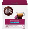 Nescafè Capsule Caffè ESPRESSO DECAFFEINATO originali Nescafè Dolce Gusto