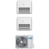 Hisense Climatizzatore Console Dual Split 9000 + 18000 btu Condizionatore con Pompa di Calore Classe A++/A+ Comando wireless incluso (Unità Interna + Unità Esterna) - AKT26UR4RK8 + AKT52UR4RK8 + 3AMW52U4RJC Serie Turbo