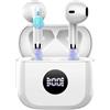 Jxrev Cuffie Bluetooth Auricolari Bluetooth 5.4, Cuffie Wireless con 4 ENC Cancellazione Rumore Mic, Cuffie in Ear 40 Ore di Riproduzione, Cuffie Senza Filo HiFi Stereo IP7 Impermeabili per iOS & Android