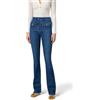ELISABETTA FRANCHI JEANS CON TASCHINI E DETTAGLIA A FIOCCO - PJ88N51E2 - denim