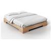 Vivere Zen Letto artigianale - Celidonia (Faggio Massiccio) (Misure Est. 127x207 (Int. 120x200))