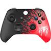 AARONMEI Replacement Shell for Xbox Series X and S Controller, ABS Front Shell Hard Shell Cover Plate, Custom DIY Faceplate with Installation Tools-black red