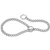 FERRIBIELLA Collare a Strangolo in Acciaio per Cani Maglia Lunga - 3 mm x 50 cm