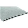 FERRIBIELLA CUSCINO RETTANGOLARE EVERYDAY CON ZIP SMALL 60 X 40 CM AZZURRO