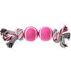 LEO PET PALLE DA TENNIS CON NODI IN CORDA DI COTONE COLORI ASS. 33 CM