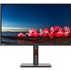 LENOVO Monitor PC 27 1920 x 1080 Pixel Full HD IPS Luminosità 300 cd/m2 Risposta 4 ms colore Nero - ThinkVision 63A4MAT1EU
