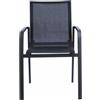 Greenwood Moia Sedia Samo Alluminio Antracite Text Nero CHA03G