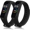 DEOU Cinturino Compatibile per Xiaomi Mi Band 4 Cinturino per Xiaomi Mi Band 3 Braccialetto, Cinturini Silicone di Ricambio Morbido Traspirante da Orologio per Mi Band 4/3 (2G)