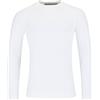 Head Maglietta da uomo Head Flex Seamless LS Men White L