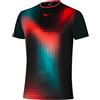 Mizuno Maglietta da uomo Mizuno Frontier Shadow Graphic Tee M Black S