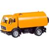 Herpa Basic modello di camion Mercedes-Benz S Schörling spazzatrice comunale, in scala 1:87, modello base economico, tedesco, statuetta plastica