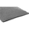 FERRIBIELLA CUSCINO RETTANGOLARE EVERYDAY CON ZIP SMALL 60 X 40 CM GRIGIO