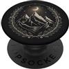 Reading Read Books Reader Serene Peaks Tranquil Mountain Landscape Design PopSockets PopGrip Adesivo