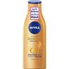 NIVEA - Lozione per il corpo tonificante + abbronzante Q10 (200 ml), trattamento per un'abbronzatura delicata con fresco profumo estivo, prodotto anti-età con Q10