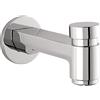 Hansgrohe 14414001 Metris S Beccuccio Vasca con Deviatore, Cromato, 17,1 x 7,0 x 7,0 cm
