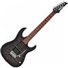 IBANEZ GRX70QA Transparent Black Sunburst Chitarra Elettrica Double Cut