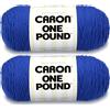 Caron Filati Royalty One Lound - 2 confezioni da 454 g/16 oz - Acrilico - 4 medi (pettinati) - 800 m - Maglia a maglia/uncinetto